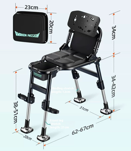 Ghế câu cá thư giãn YJBN03 có mái che nắng, 4.8kg, có thể gấp gọn, phụ kiện câu cá - Product Image 5