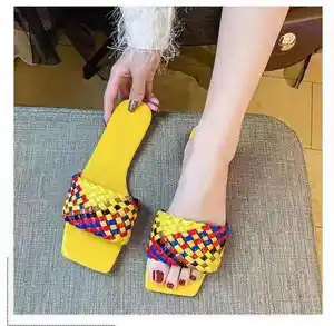 stock clearance High quality women causal slipper fashion flat summer leisure lady new design china factory 2022