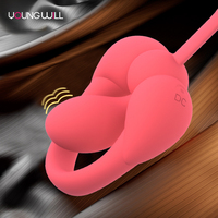 Young Will Kabellose Fernbedienung Vibrator G-Punkt Klitorisstimulator Vaginaler Penisring Sexspielzeug für Mann und Frau