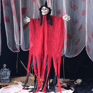 ผีแขวนฮาโลวีน DAMAI พร้อมเสียงและแสง ใช้พลังงานจากแบตเตอรี่ สำหรับตกแต่งปาร์ตี้ฮาโลวีนสุดหลอน - Product Image 2