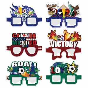 Decoraciones para la Copa Mundial de Fútbol 2026, Adornos de Panal, Bolsas de Regalo, Vasos de Fútbol, Cajas para Papas Fritas y Pollo Frito - Product Image 6