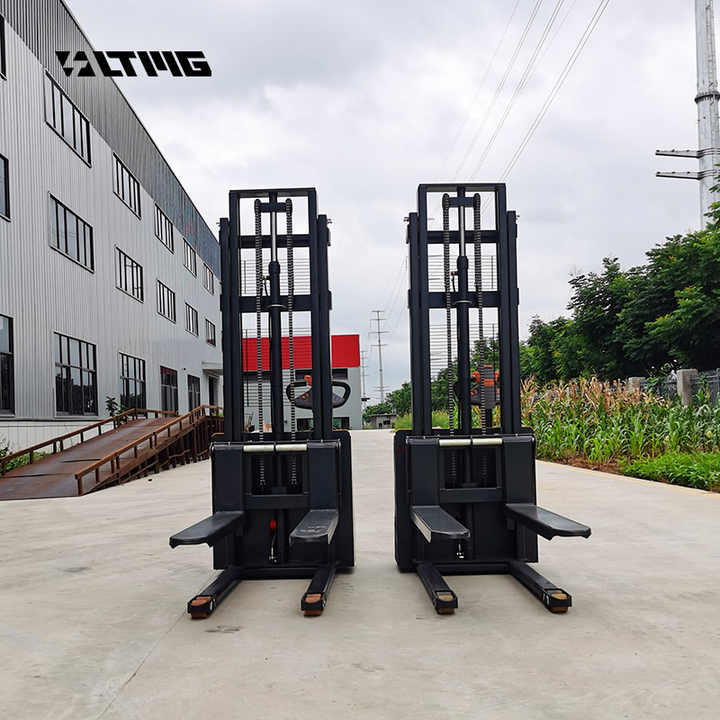 LTMG Hot Sale Lift Height Forklift Pallet Warehouse Electric Stacker 3000mm 2ton 1.5ton Full Electric Pallet Stacker for Sale