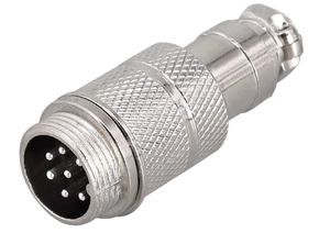 GX16 popo ortak tipi erkek tak dişli kablo montaj lehim gümüş GX16 2/3/4/5/6/7/8/9/10 Pin popo ortak erkek tak - Product Image 6
