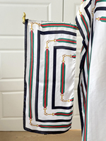 Robes Bubu africaines grande taille pour femmes, imprimé rayé classique, kaftan en satin, abaya musulmane modeste, ensemble 2 pièces avec foulard