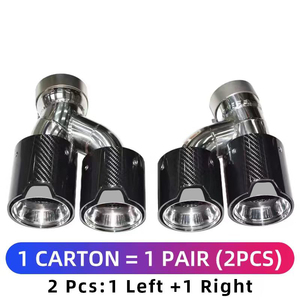 Dex Auto Uitlaat Tip Voor Bmw 5 Serie G30 G31 G 38 <span class=keywords><strong>M</strong></span> Power 4 Outlet Hoge Kwaliteit Koolstofvezel Ss304 Uitlaatdemper Uitlaatpijp Uitlaat - Product Image 3