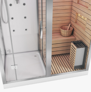 Camera da bagno con doccia a vapore per uso interno da 2-4 persone