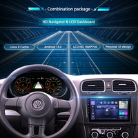 Tableau de Bord Numérique LCD 12,3 Pouces pour VW Golf 7 MK7 2013-2020, Cockpit d'Instrument Radio Auto NTG4.5