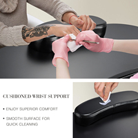 Table de Manucure Roulante Pliable en Métal Grande Capacité pour Salon de Beauté avec Sac de Transport et Fermeture Facile