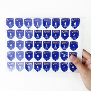 Feuilles d'autocollants en vinyle imperméables et amovibles, personnalisés, avec impression <span class=keywords><strong>de</strong></span> fournisseurs d'autocollants holo - Product Image 2