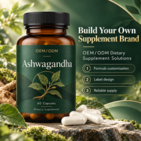 Capsules d'Ashwagandha Directement de l'Usine – Complément Alimentaire pour Adultes, Soutien à la Relaxation et Vitalité Quotidienne, Bien-être Herbal, OEM ODM