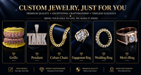 Grillz personnalisés en Moissanite VVS 8*8 Honeymoon Hip Hop en Argent S925 pour Hommes, Bijoux de Rappeur