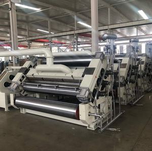 Máquina corrugadora de alta velocidad sin dedos, de un solo rostro, de 2 capas, máquina de fabricación de cartón corrugado - Product Image 5