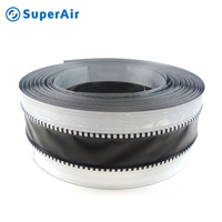 Usine Ventilation Air Flex Conduit Connecteur Machine Flexible Connecteur PVC Flexible Conduit Connecteur pour Système CVC