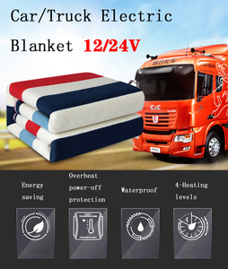 170*50cm <b>Electric</b> Car <b>Blanket</b> <b>12V</b> 24V Heated <b>Blankets</b> With 4 Fast Heating Levels for Cars Trucks Winter Travel - Product Image 4