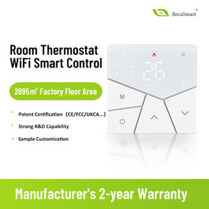 BHT-15 <span class=keywords><strong>sans</strong></span> <span class=keywords><strong>fil</strong></span> programmable nid <span class=keywords><strong>thermostat</strong></span> numérique pour la maison hôtel moderne fonctionne Alexa <span class=keywords><strong>Google</strong></span> maison WiFi chauffage Termostato - Product Image 4