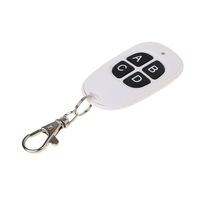 Télécommande universelle duplicatrice 433,92 MHz/315 MHz à code d'apprentissage 4 touches pour éclairage LED, garage et maison intelligente