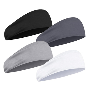 Bandeau de sport personnalisé avec logo, anti-transpiration, pour l'entraînement, la course, le cyclisme, le football, bandeau polyvalent pour le soin et le style des cheveux - Product Image 1