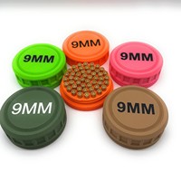 Boîte de rangement pour munitions de 9 mm de haute qualité en PLA imprimé en 3D, personnalisée, petite boîte de rangement pour munitions de 9 mm