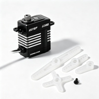 Servomoteur numérique micro AX24 SCX24 11KG 152oz à couple élevé 0.074s 8.4V HV avec engrenages en acier sans noyau 25T pour voiture RC et avion 20g