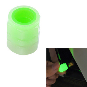 Tapas Luminosas Fluorescentes para Ruedas de Coche y Moto, Decoraciones Brillantes para la Noche - Product Image 1