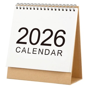 Calendario da Scrivania in Stile Vintage con <span class=keywords><strong>Tipografia</strong></span> Classica e Supporto in Carta Rustica per un Tocco di Fascino - Product Image 1