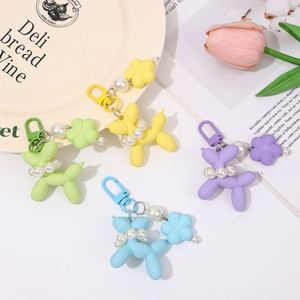 Llavero de perro de cartón 3D colorido, colgante para bolso, llavero de cachorro, accesorios para estuche de auriculares y bolso, para regalos - Product Image 3