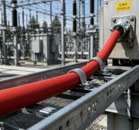 Câble de distribution d'énergie moyenne tension Zhongkai N2XSEY 3*95mm, âme en cuivre, isolation XLPE, gaine PVC, 12/20(24)kV, pour construction