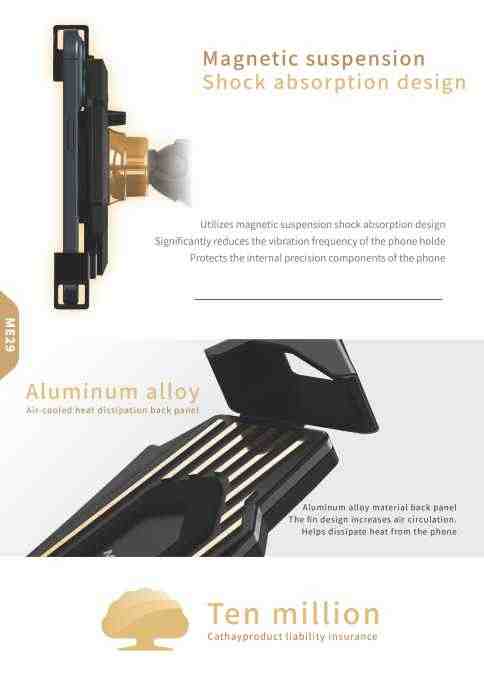 Dual-Use Bicycle and Motorcycle Phone Holder Patented Anti-Theft System Mobile Holder