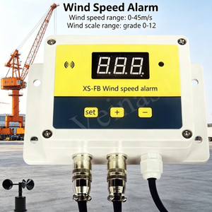 Anémomètre industriel XS-FB pour la mesure de la vitesse et de la direction du vent avec alarme 45m/s pour la surveillance météorologique, personnalisable OEM - Product Image 1