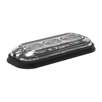 Feu de position latéral LED ultra-plat 12V 24V à montage en surface, clignotant, balise d'avertissement de danger, lampe stroboscopique pour camion, remorque, bateau