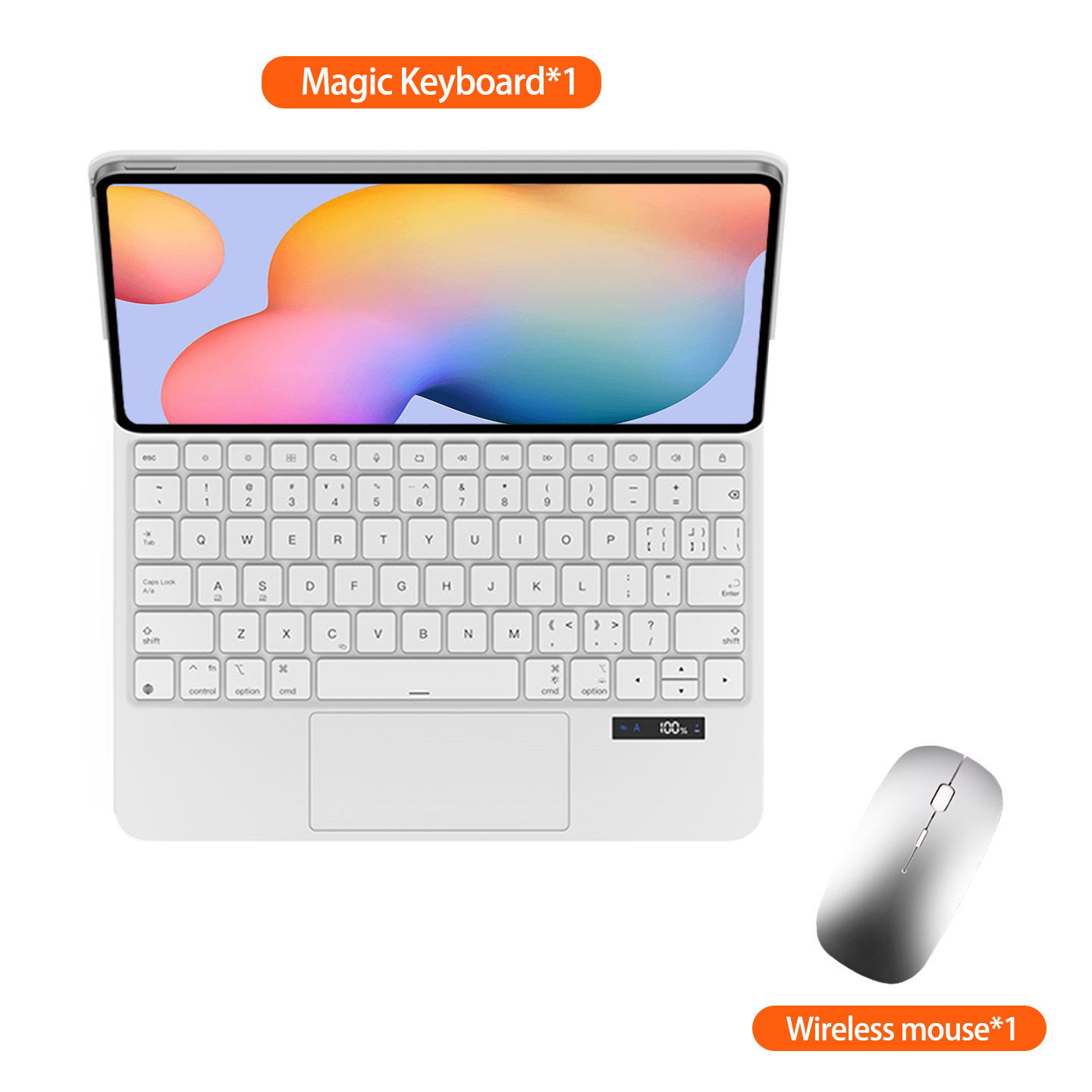 Pour Samsung Galaxy Tab S6 Lite 10.4" Blanc