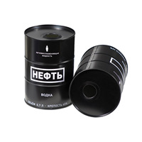 Vente en gros de bouteilles de vodka NEFT de 700 ml, 40 % VOL, en boîtes de conserve avec bec verseur de 24 mm