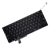 Clavier d'ordinateur portable de remplacement 100 % original neuf pour MacBook Pro A1297 17 pouces 2009-2012, noir, disposition US