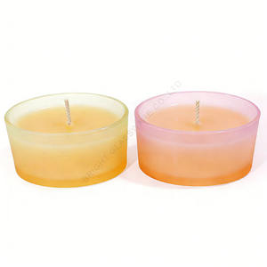 Portavelas de Vidrio al por Mayor, de Gran Capacidad, Color Ámbar Rosa, Ecológicos, Resistentes al Calor, para el Día de San Valentín - Product Image 2