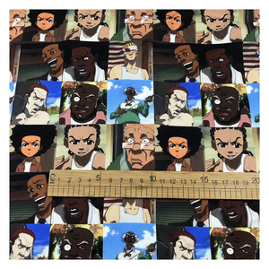 Các <span class=keywords><strong>Factory</strong></span> Outlet Phổ Biến Anime Boondock Phim Hoạt Hình Thiết Kế Thoáng Khí Quilting 100 Cotton Poplin Vải Cho Quần Áo - Product Image 3
