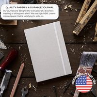 Individuelles Blanko-Hardcover-Notizbuch, Ästhetisches Schreibjournal, Auslaufsicheres Papier, Notizblock für Journaling, A5-Notizbuch, 224 Seiten