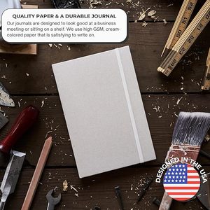 Custom Blank Hardcover Aesthetic Notebook <strong>Writing</strong> <strong>Journal</strong> Bleed Proof Paper Notepad for JournalingA5 Notebook 224 Pages - Product Image 3