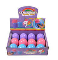 Créativité Nouveau Design Popping Up Licorne Oeuf Dinosaure Squishy Ball Squeeze Toys Sensory Stress Balls For Kids