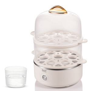 Cuiseur vapeur RAF 350W avec double plateau vertical et chauffage stable pour la cuisson quotidienne, multifonctionnel, qualité alimentaire, électrique - Product Image 4