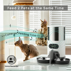 Comedero Automático Programable para Mascotas, Dispensador de Comida con Temporizador para Perros y Gatos - Product Image 6
