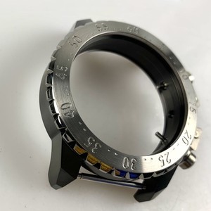 Caja Profesional de Acero Inoxidable 316L con Estructura de Bisel de Aluminio Ligero, 45.5X52mm, Resistente al Agua 10ATM, Compatible con Movimiento de Tamaño 13/<span class=keywords><strong>2</strong></span>/1 - Product Image 3