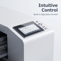 Imprimante UV à plat multifonction 5060, machine d'impression jet d'encre CMYK, rotative DTF 30 cm pour gobelets avec laminateur