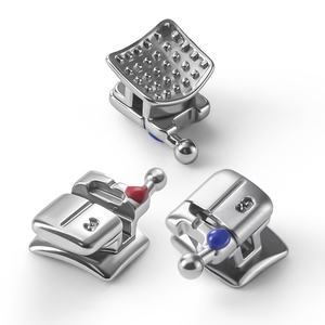 Brackets orthodontiques auto-ligaturants Azdent Roth/Mbt 022 et 4 tubes buccaux 1er quart. - Product Image 5
