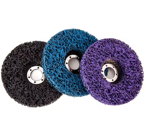 Outil de nettoyage de meule d'angle de meulage de moulinet en poly humide ou sec de 4.5 pouces polissage pour enlever la rouille. - Product Image 5