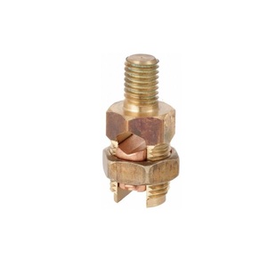 Conector de pernos divididos de rosca macho de latón, calidad de exportación, disponible a precio asequible, de proveedor indio y exportación - Product Image 1