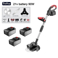 Tondeuse à gazon électrique sans fil pour usage domestique, fonctionnement silencieux et sans fumée, idéale pour les zones résidentielles et les petits jardins