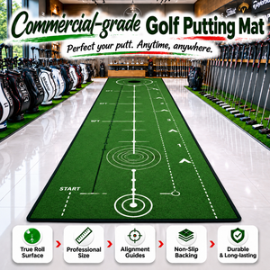 <span class=keywords><strong>Tapis</strong></span> <span class=keywords><strong>de</strong></span> golf personnalisé intérieur/extérieur, base en caoutchouc intégrée, <span class=keywords><strong>tapis</strong></span> <span class=keywords><strong>de</strong></span> frappe et <span class=keywords><strong>de</strong></span> putting pour la maison et l'affichage en magasin <span class=keywords><strong>de</strong></span> golf - Product Image 1