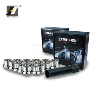 7/16 "Kích thước chủ đề 20 + 1 Đóng gói #3802-1 kết thúc mở 6 spline Lug NUT - Product Image 2