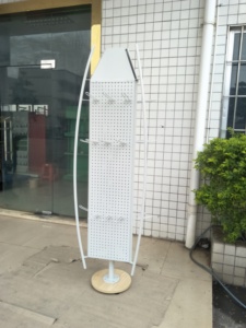 3 Mặt Tam Giác Pegboard Tầng Spinner Racks Cho Tóc Phụ Kiện Mở Rộng Hiển Thị Quay Racks - Product Image 4