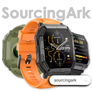 Relojes Inteligentes Sourcingark al por Mayor con Etiquetado Gratuito, 12 Meses de Garantía, Pantalla Táctil IP68 para Oficina K78 - Product Image 1